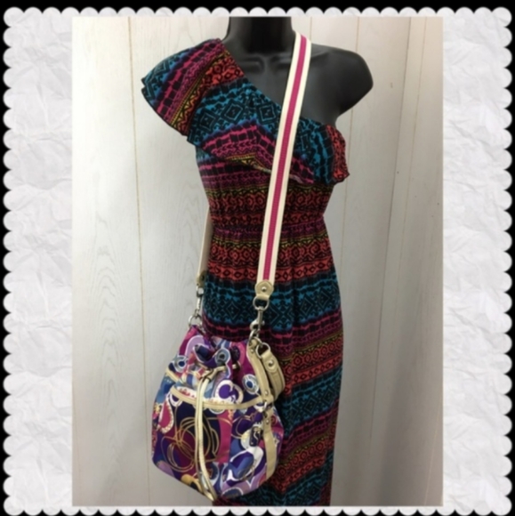 🦋Sale 🌺the Price is Firm Coach poppy - Picture 9 of 12